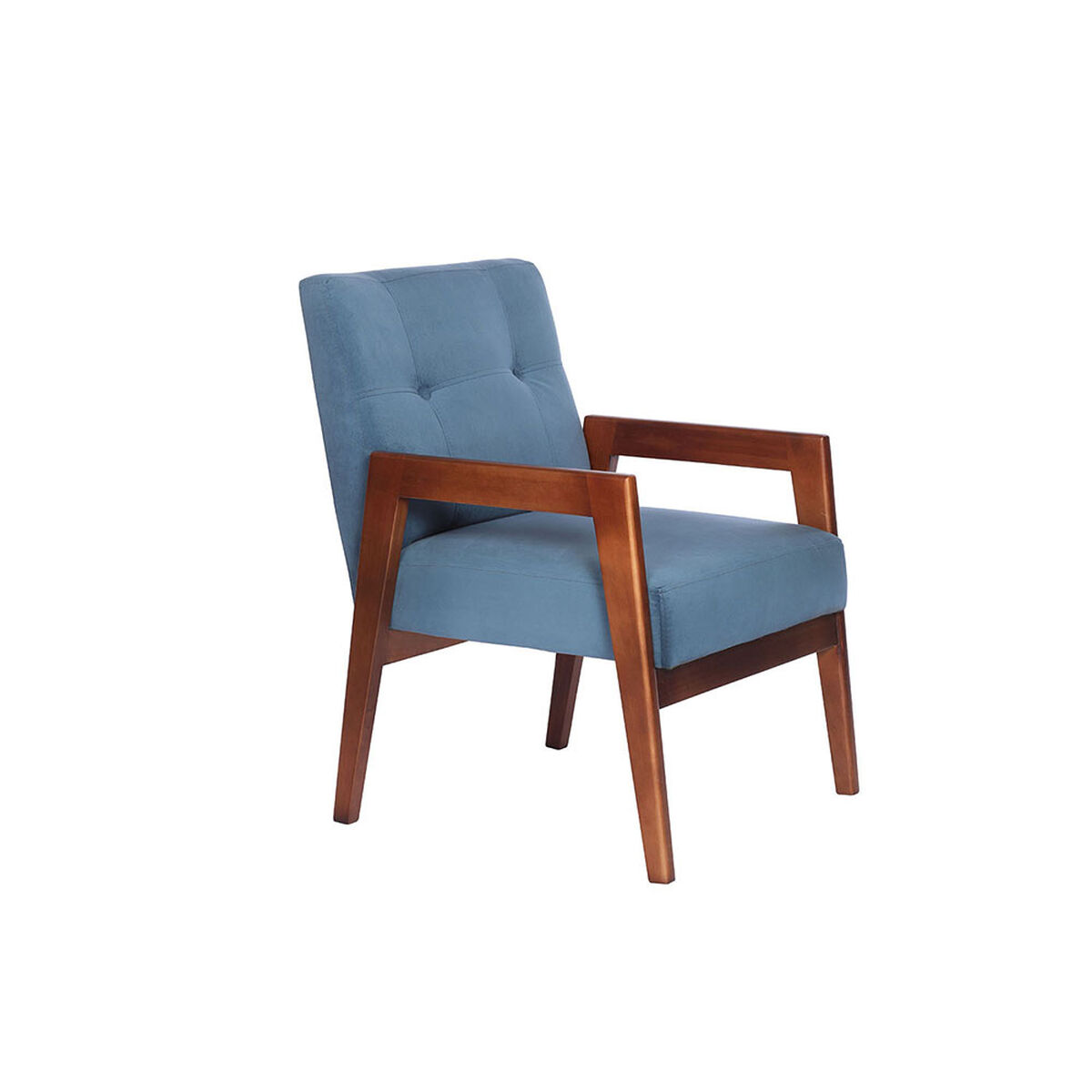 Sitial Latam Home Azul Peroleo Munich Velvet