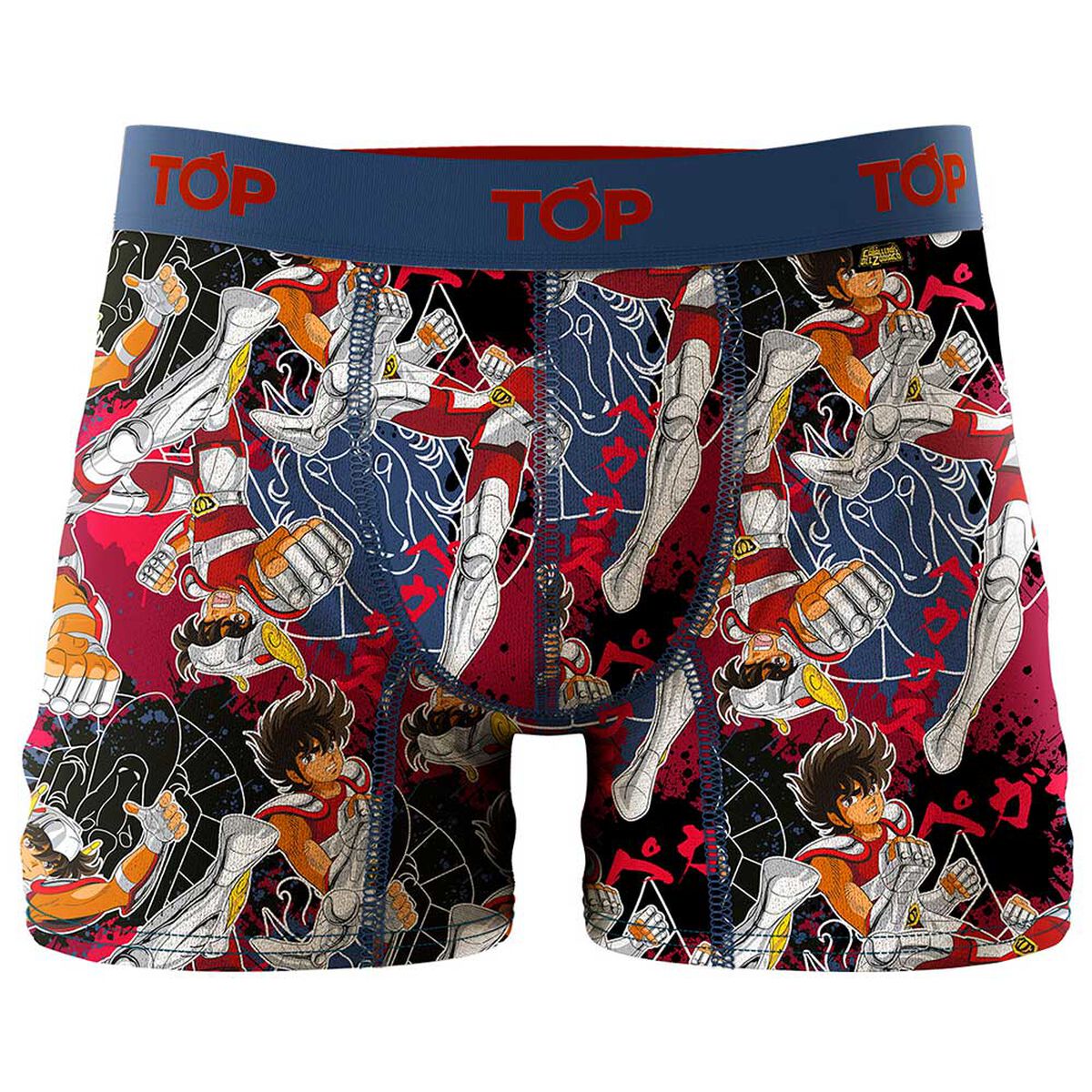 Pack 3 Bóxer Medio Caballeros Del Zodíaco Hombre Top