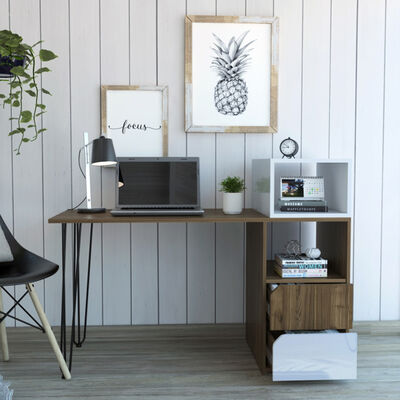 Imagen 2 del producto Escritorio TuHome Palermo Gales/Blanco HG