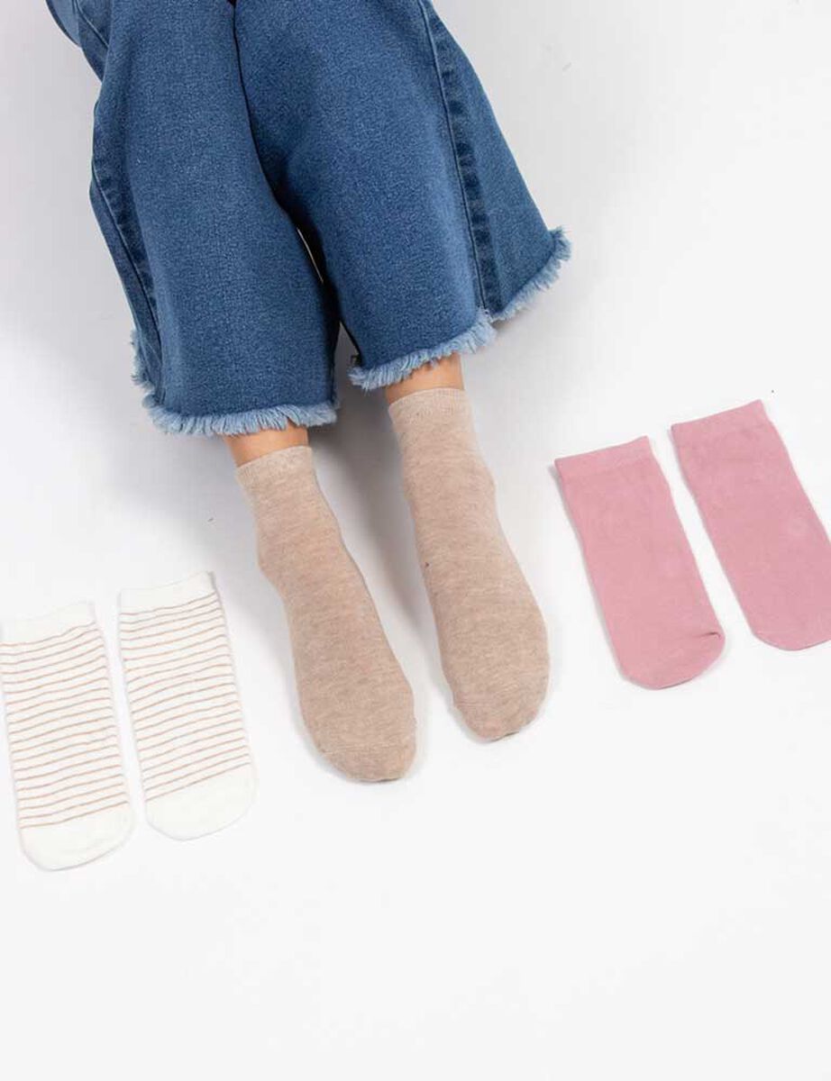 Pack 3 Calcetines Mujer Icono