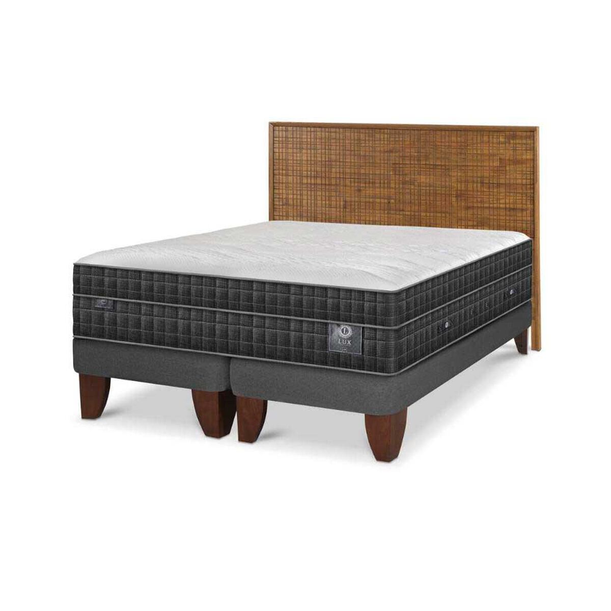 Cama Europea CIC King Lux + 1 Respaldo Adria