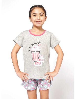 Imagen 1 del producto Pijama de Algodón Niña Kayser Gris