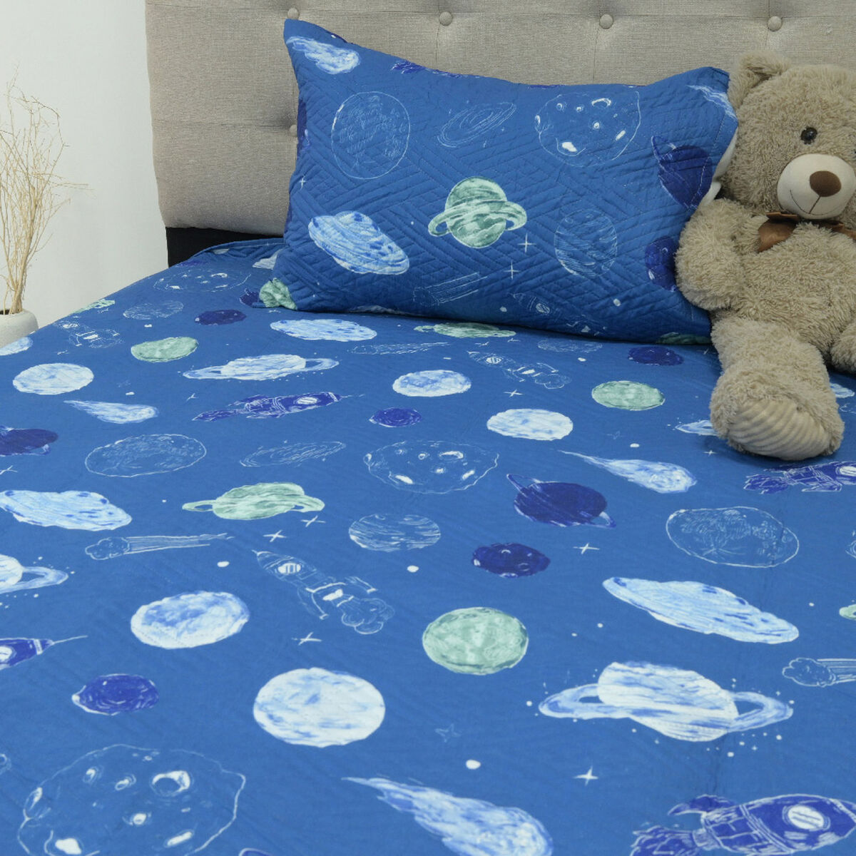 Quilt Doral Hotpress Infantil 1,5 Plazas Espacio