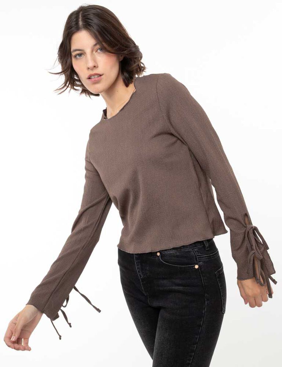 Blusa Manga Larga Mujer Zibel