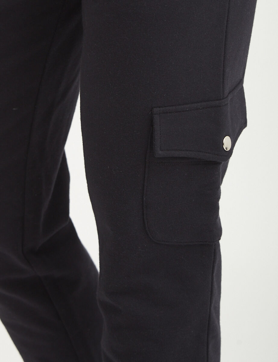 Pantalón De Buzo Deportivo Mujer Black County