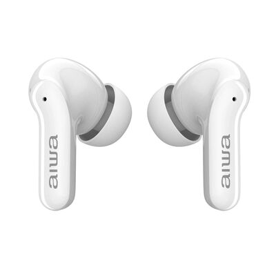 Audífonos Bluetooth In Ear Aiwa Tws Aw-twsr2 Blancos