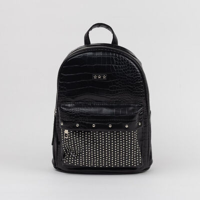 Mochila Negro Icono