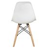Set 4 Sillas Spazzio Badem Blanco