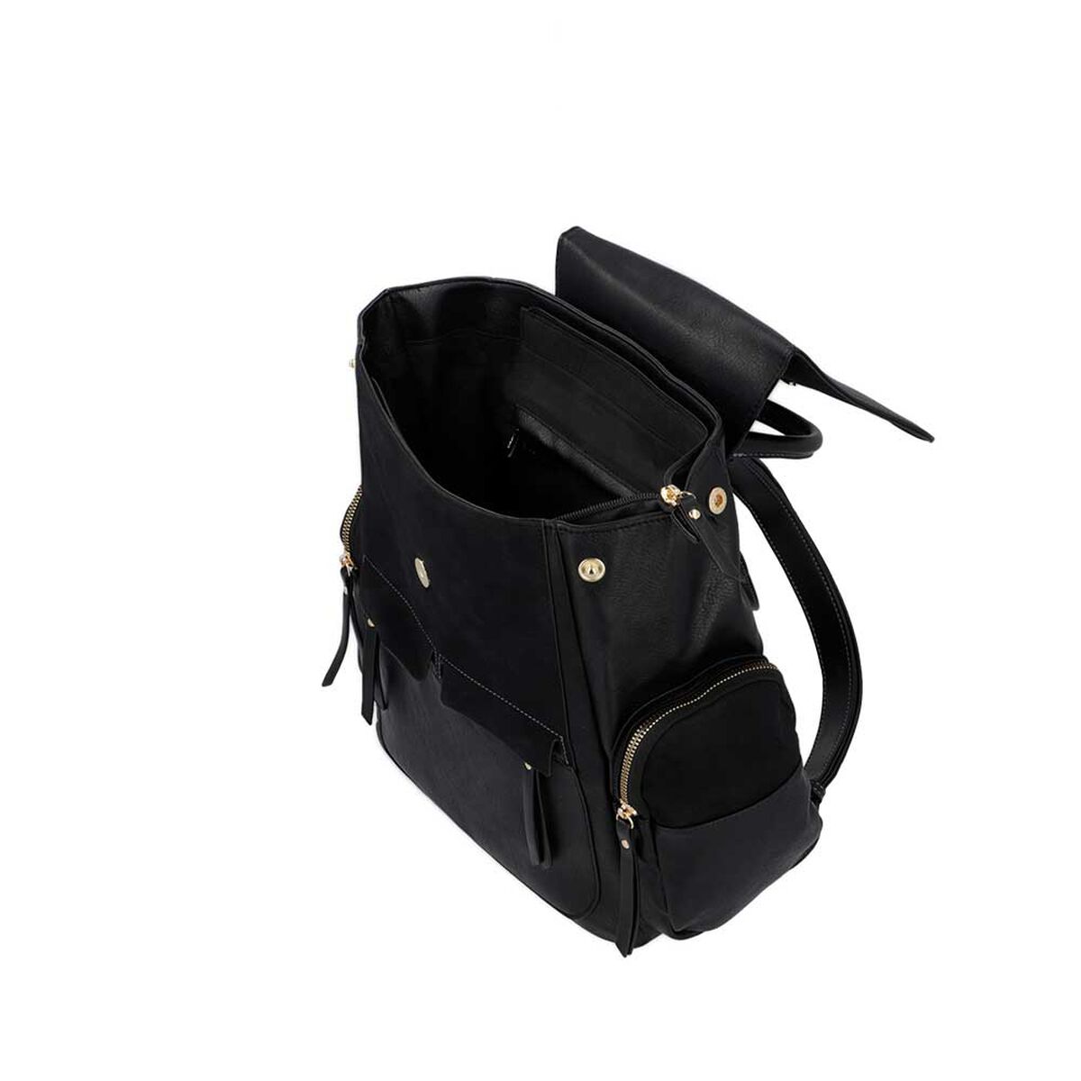 Mochila Bergen Mujer Negra Secret