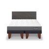 Cama Europea CIC Base Dividida 2 Plazas Anatomic + Respaldo Villarrica