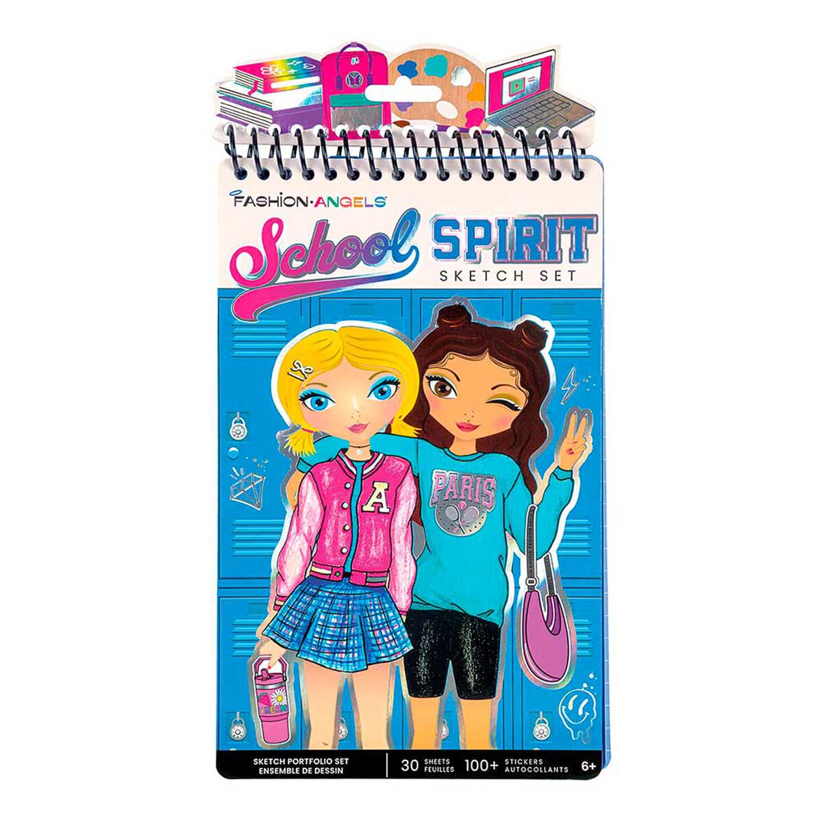 Set Diseña con Stickers Fashion Angels