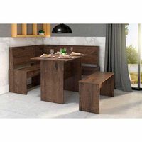 Comedor Esquinero Casanova Leo Chocolate