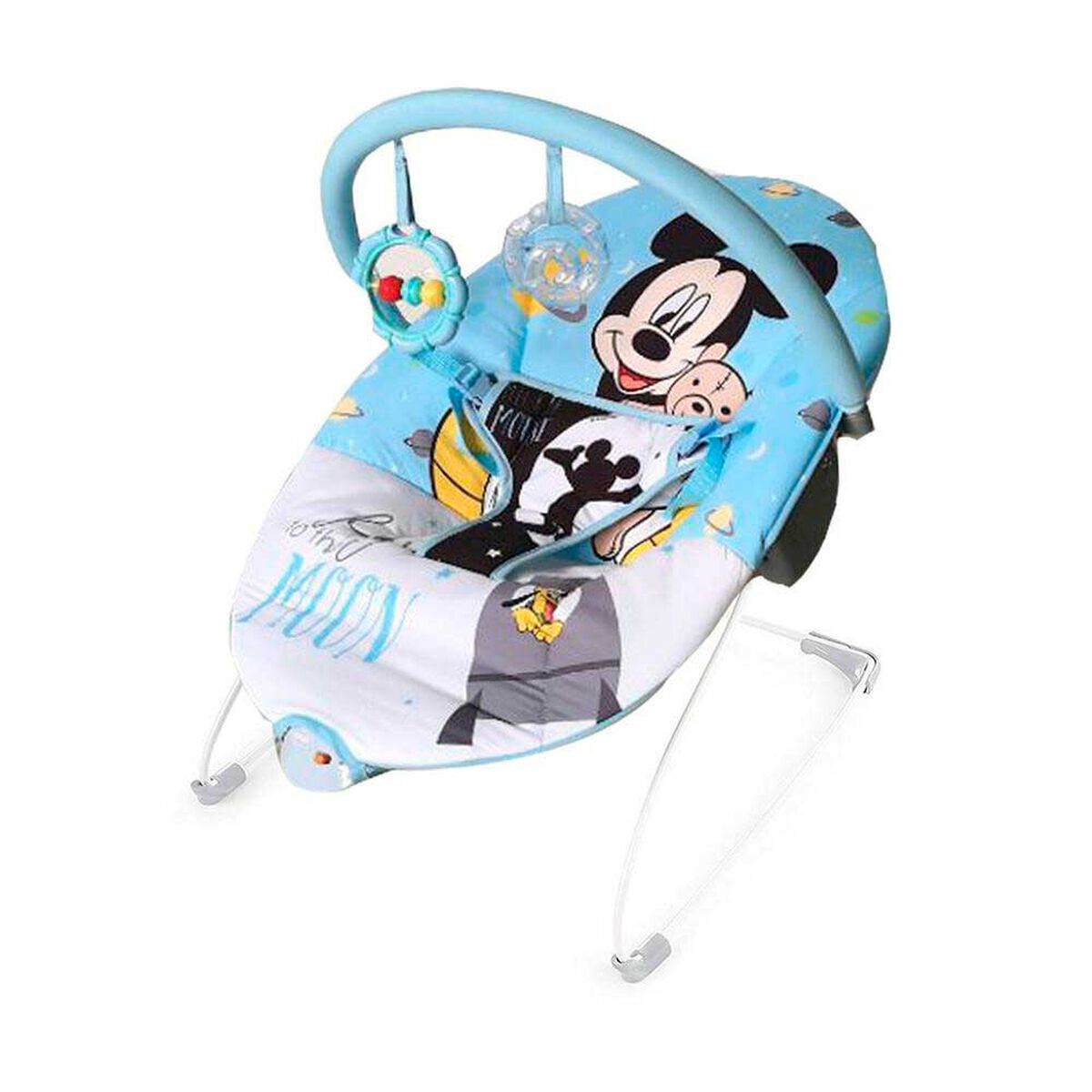 Silla Nido Vibraci&oacute;n Mickey Mouse Barra de Juguetes Disney