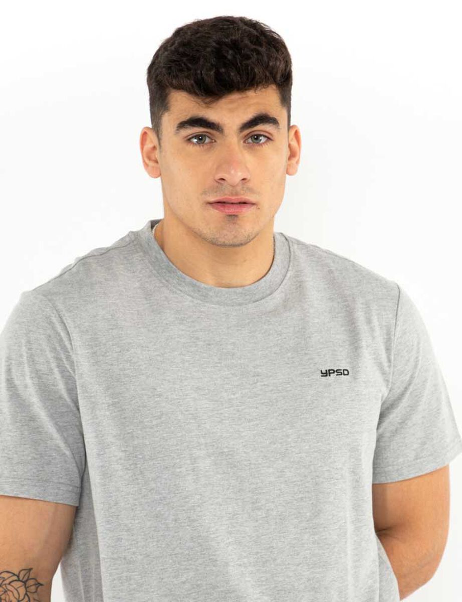 Polera Lisa Manga Corta Hombre Icono
