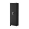 Despensa Home Mobili Heus 2 Puertas Negro