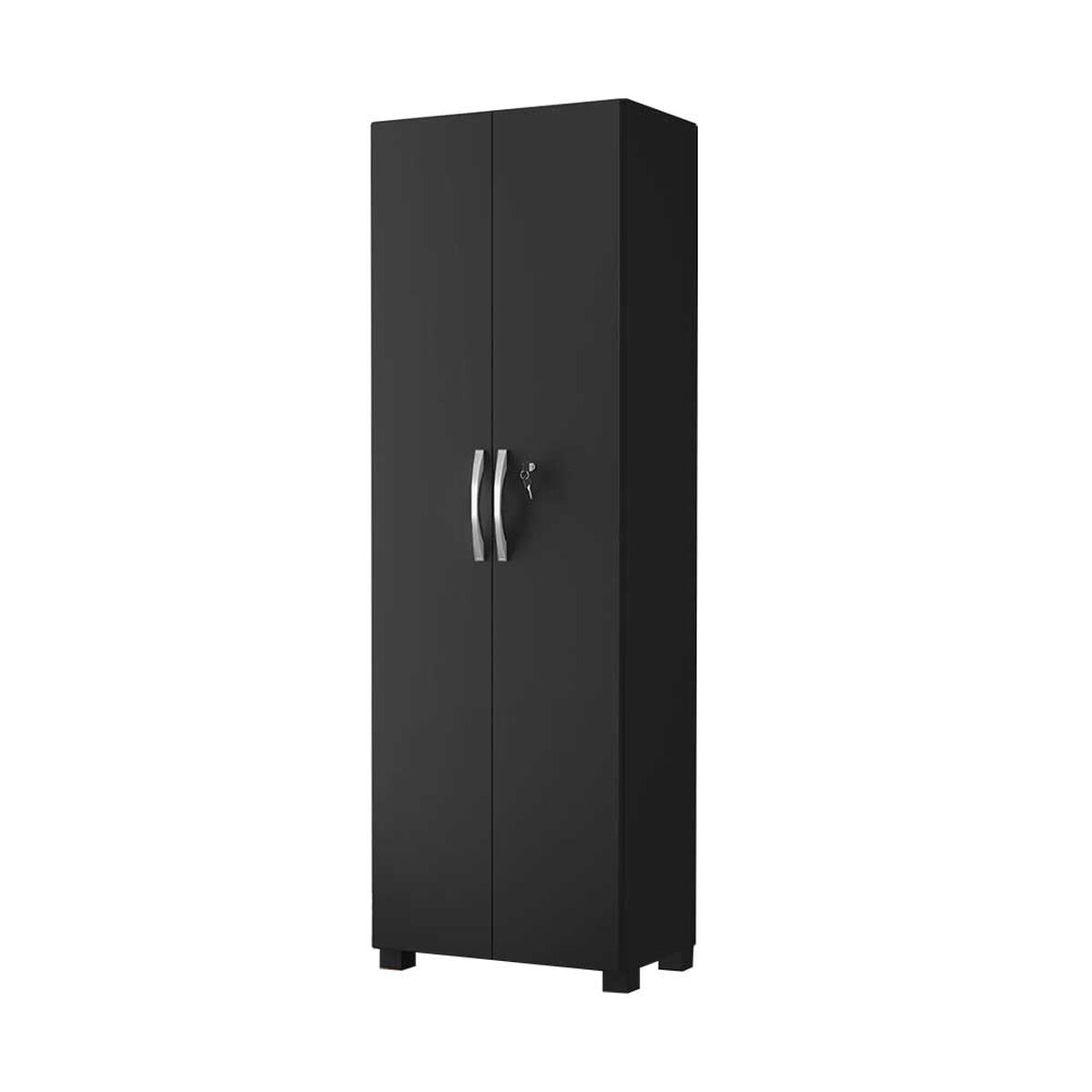 Despensa Home Mobili Heus 2 Puertas Negro