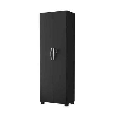 Despensa Home Mobili Heus 2 Puertas Negro