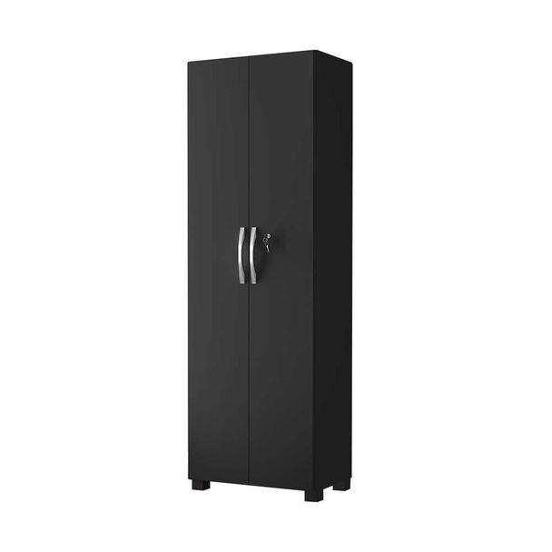 Despensa Home Mobili Heus 2 Puertas Negro