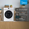 Lavadora Automática Midea MF100W80/W 8 kg.