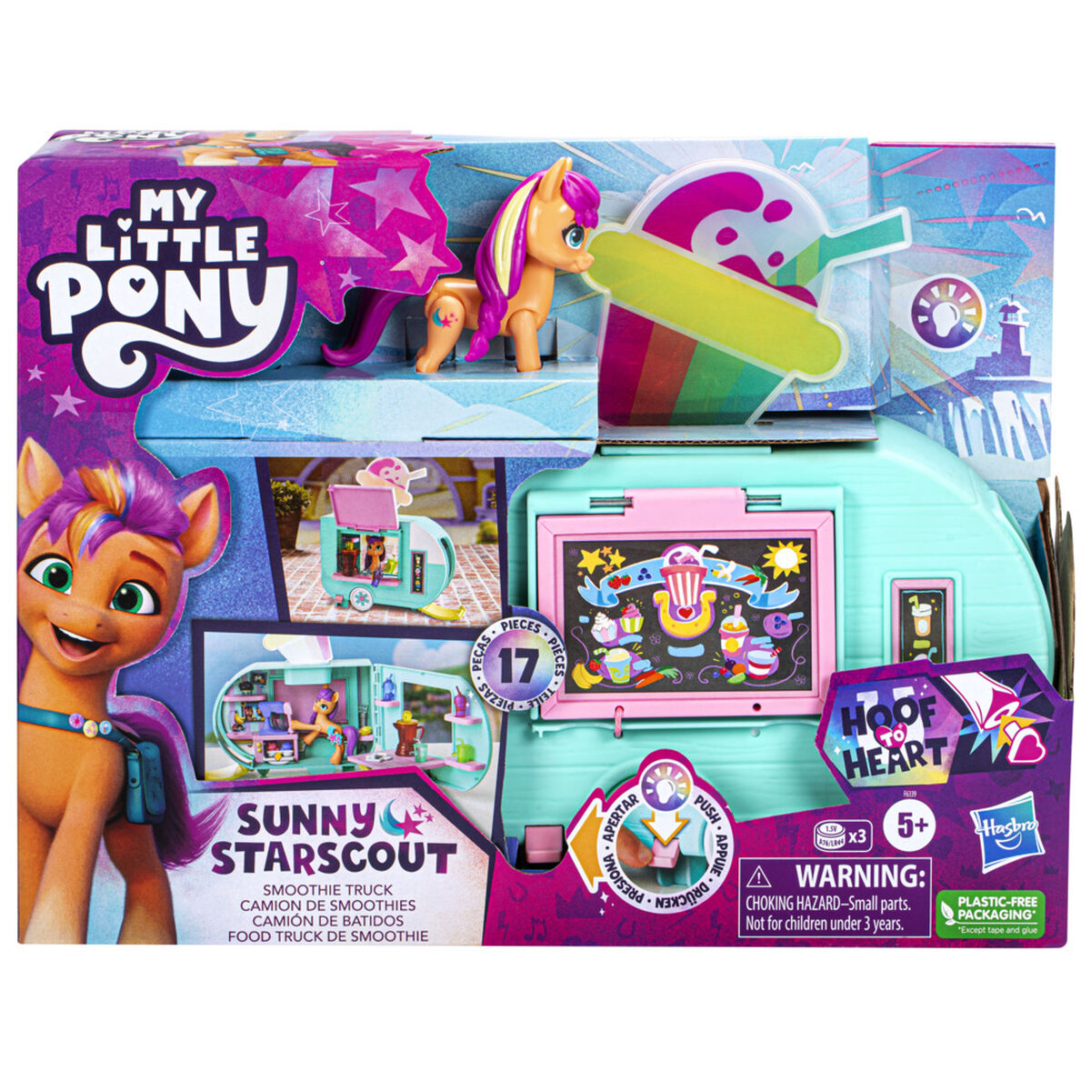 Muñeca My Little Pony Sunny Starscout Camión de Batidos