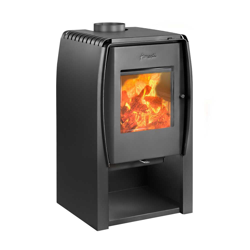 Calefactor a Leña Amesti Nordic 450 Gris