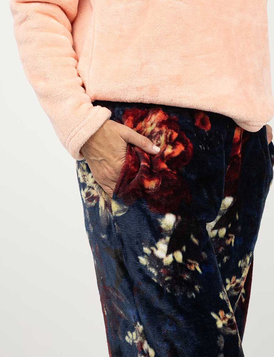 Pijama de Polar Mujer Portman Club