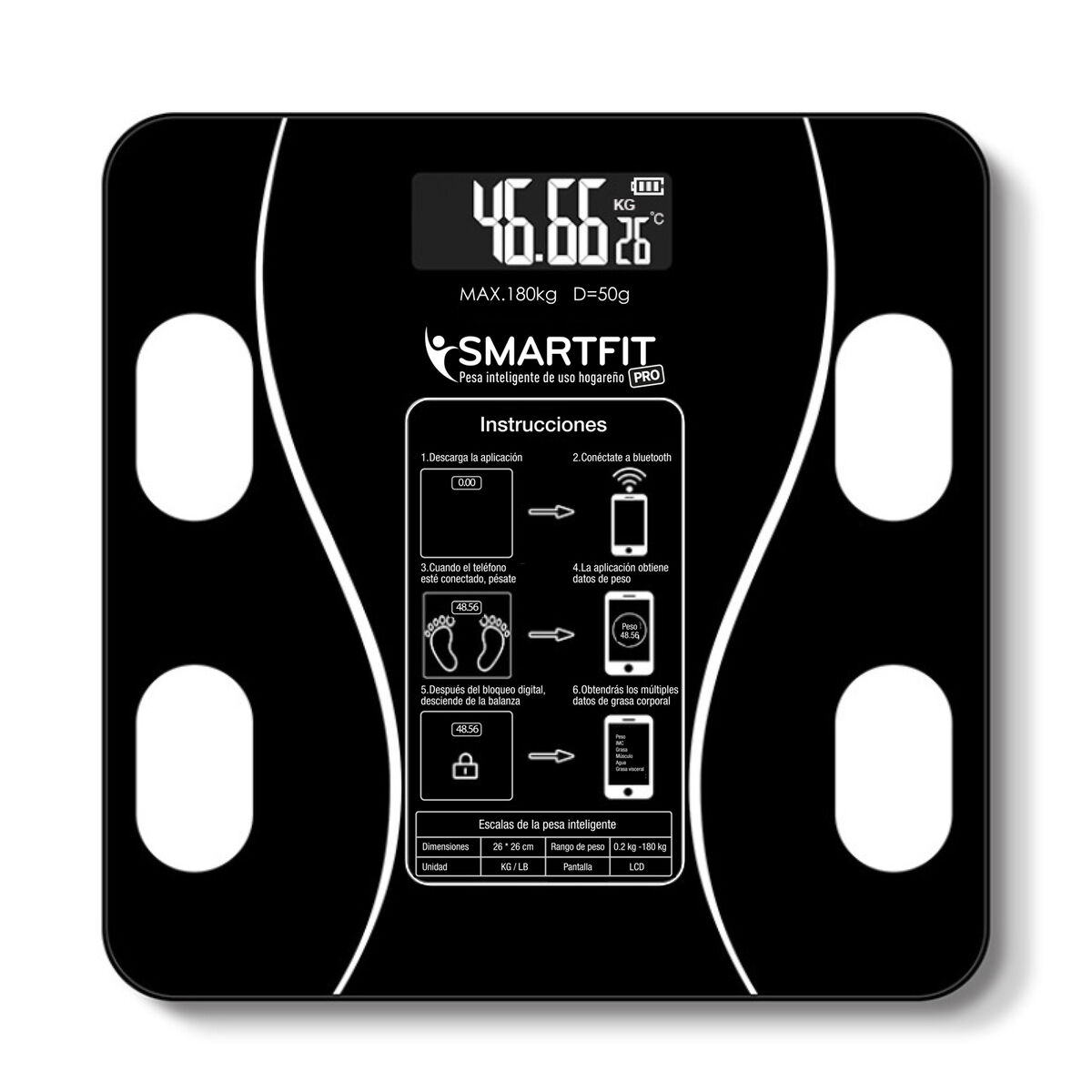 Smart Fit Pro Balanza inteligente