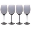 Set 4 Copas de Vidrio Zibel Galvanizad Gris