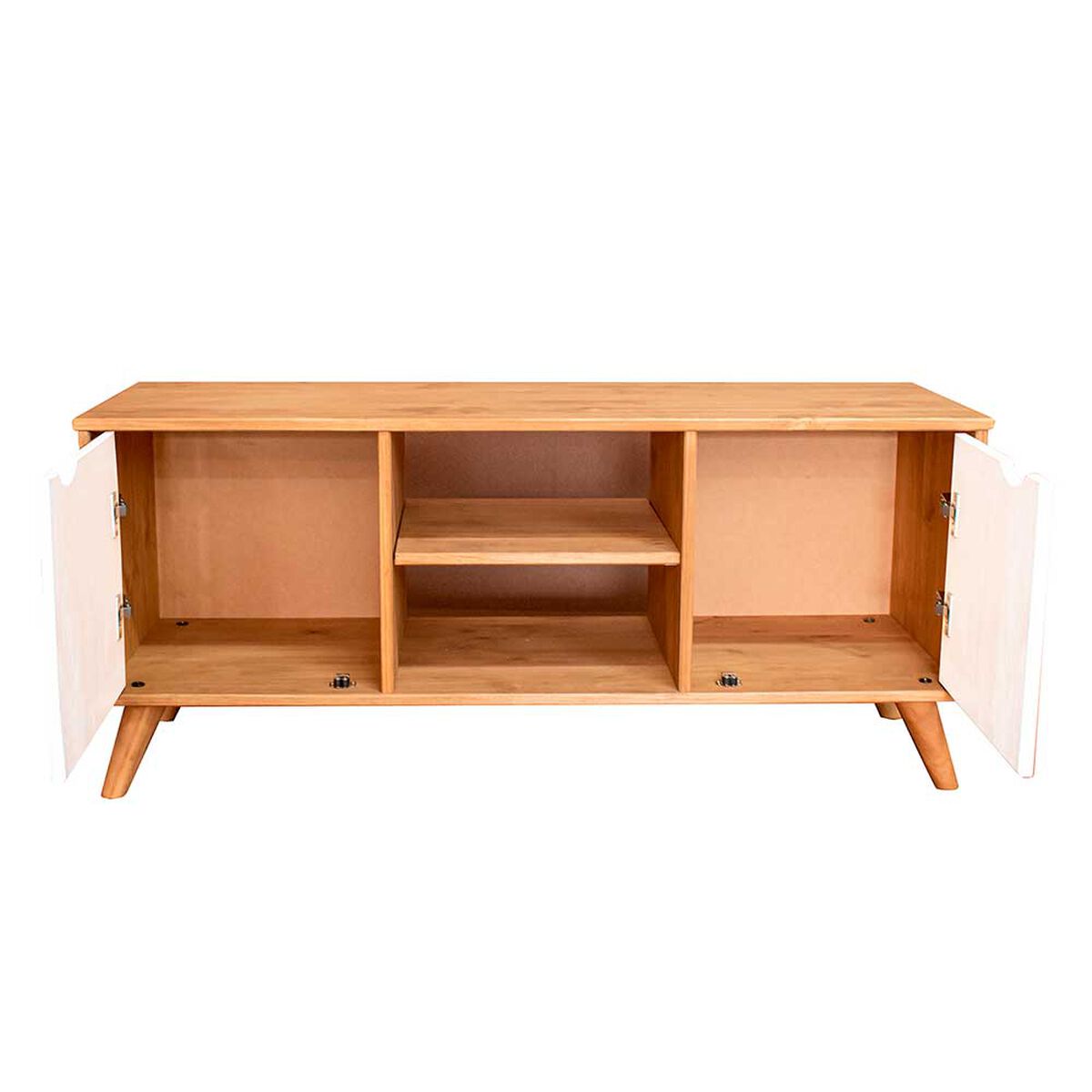 Rack TV Vekkahome Grecia Hasta 43" Café