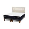 Cama Europea CIC Base Dividida King Premium + Respaldo Dublin Alpino