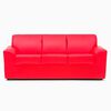 Sof&aacute; Cabsur Milan 3 Cuerpos PU Rojo