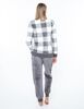 Pijama Coral Fleece Mujer Portman Club Woman