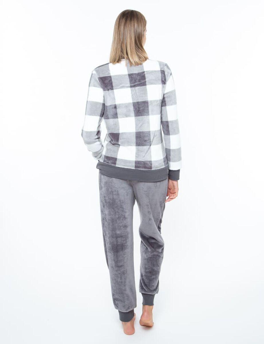 Pijama Coral Fleece Mujer Portman Club Woman