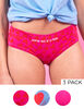 Pack 3 Calzones Pantaleta Mujer Agatha Ruiz De La Prada
