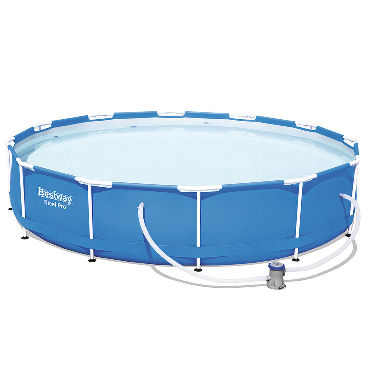 Piscina Estructural Bestway Redonda con Filtro