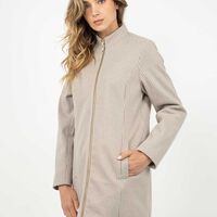 Chaqueta Mujer Zibel Cafe, Gris, Negro