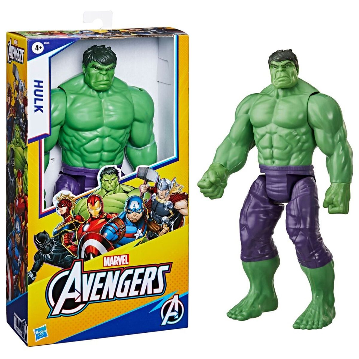 Figura de Acción Marvel Titan Hero Series Blast Gear Hulk