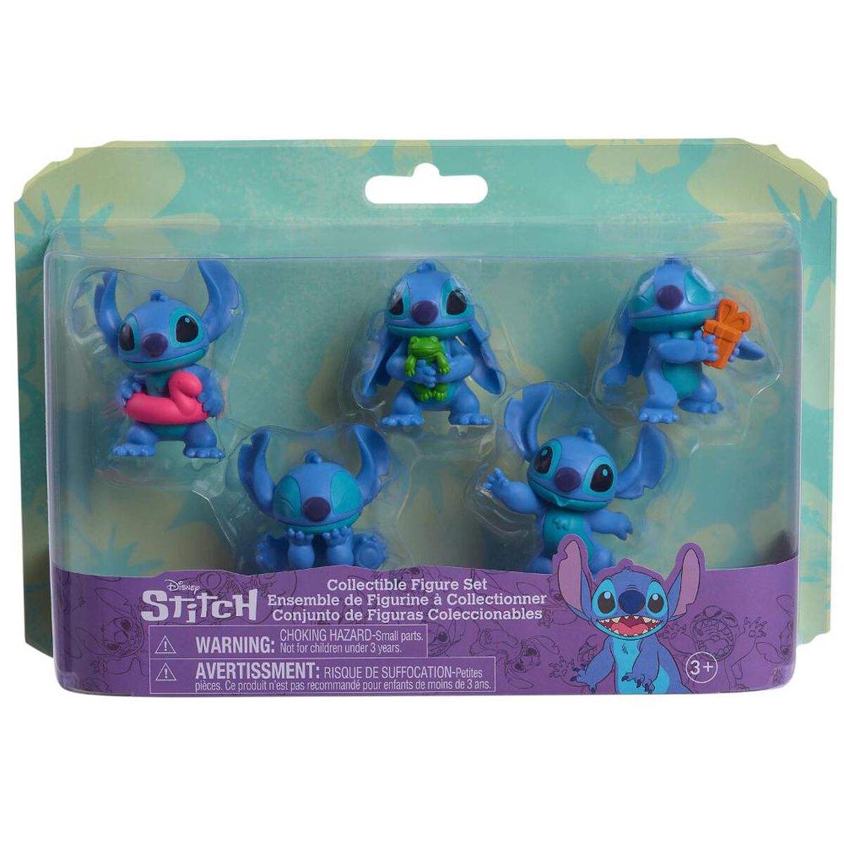 Set Figuras Coleccionables Stitch