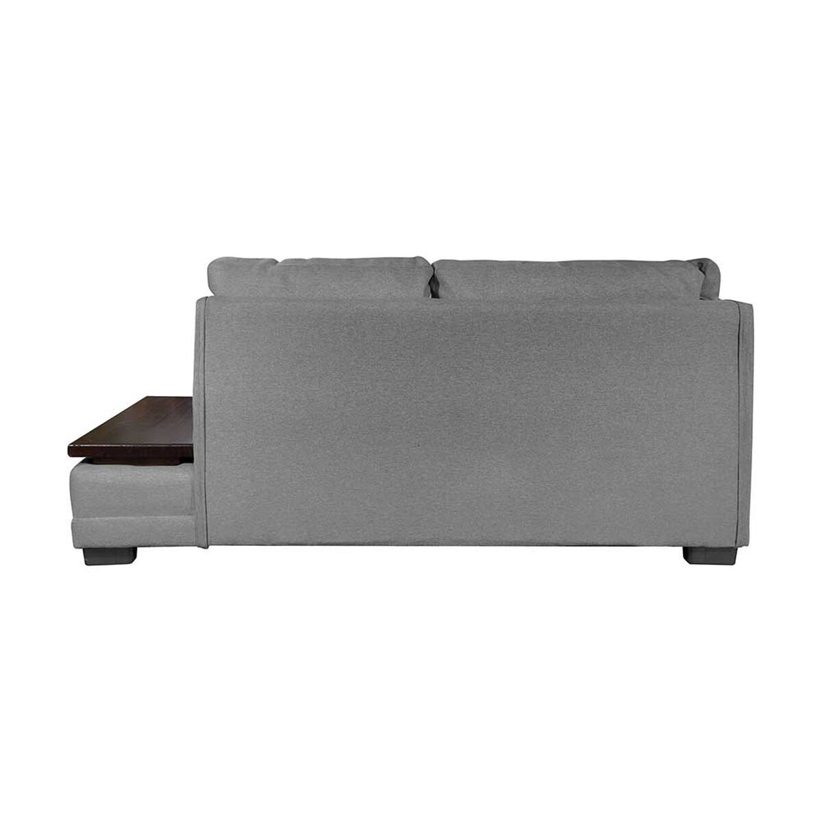 Sofá Seccional Living Factory Michigan 6 Cuerpos Gris