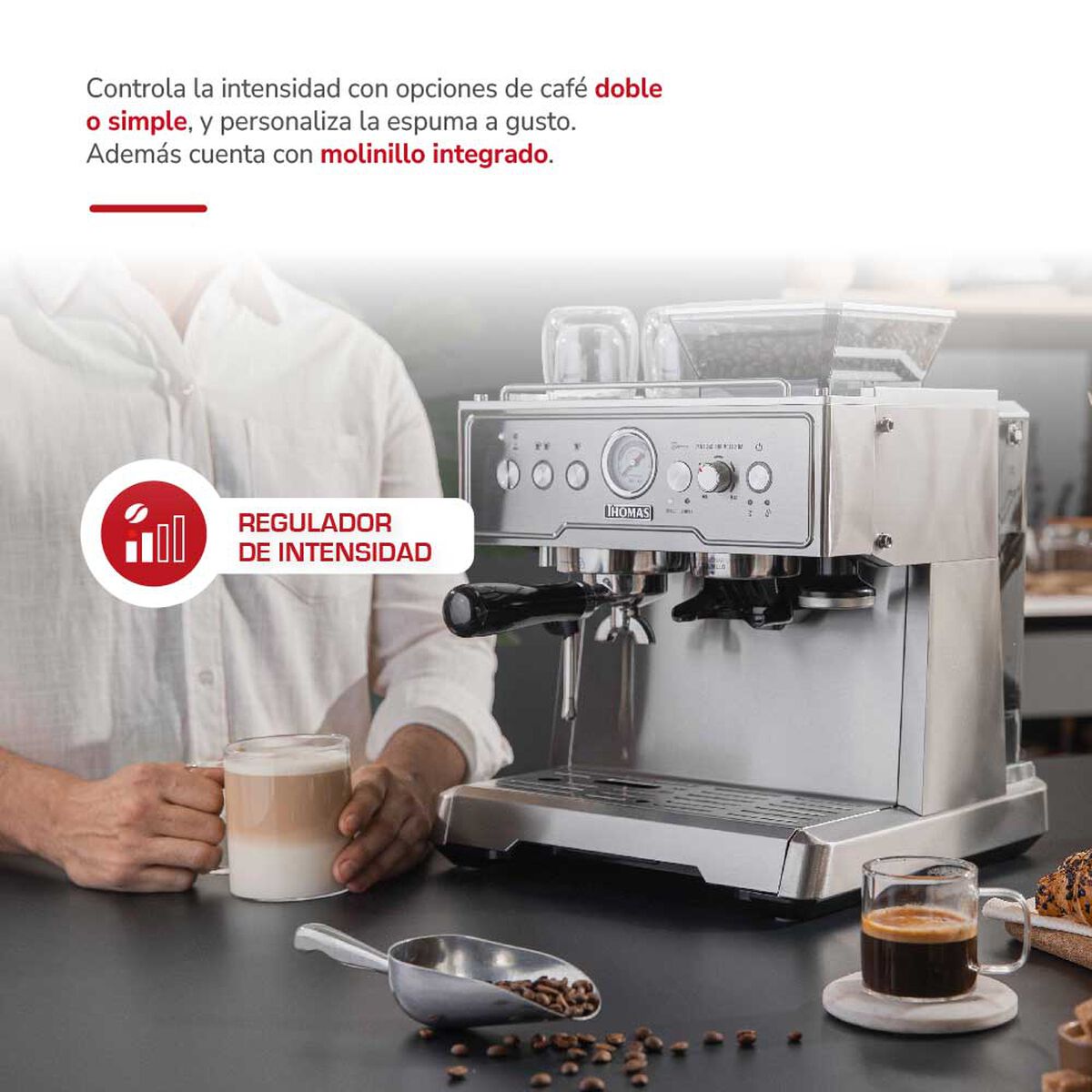 Cafetera Automática Thomas TH-170EMi 2,3 lts.