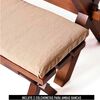 Juego de Comedor Latam Home Sevilla Cadiz 2 Sillas + 2 Bancas Lino Natural