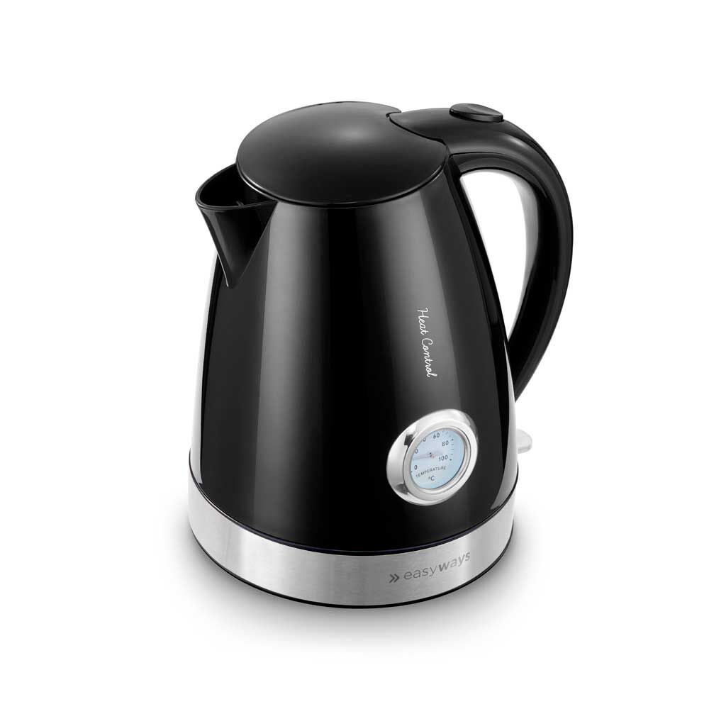 EasyWays Heat Control 1.7 L Negro, foto 3