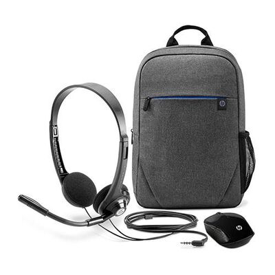 Imagen 1 del producto Kit HP Mochila Notebook + Audífonos + Mouse