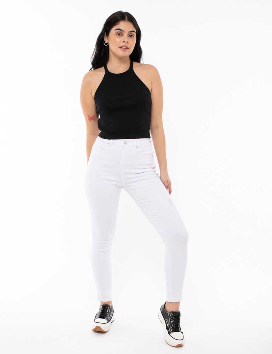 Jeans Skinny Push Up Mujer Icono