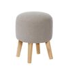 Pouf Latam Home Nantes Lino Gris Claro