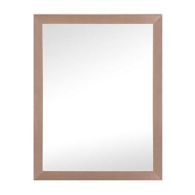 Espejo Plástico Vgo Metalizado Rectangular 50 x 40 cm Cobre
