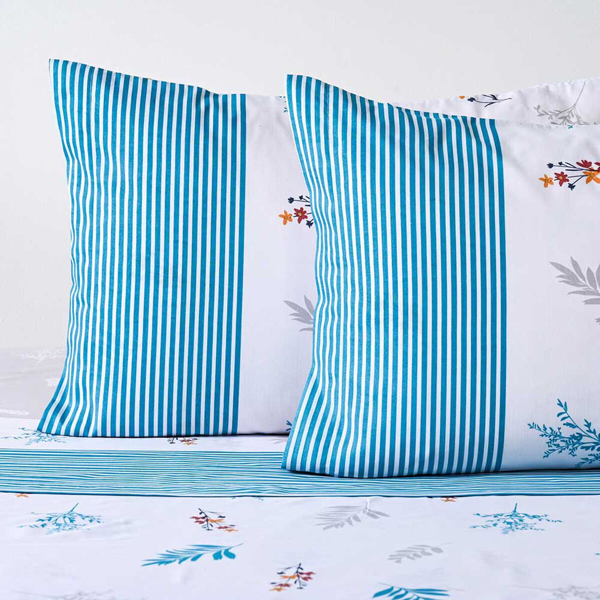 Juego de Sábanas Estampado American Family 144 Hilos King Almond