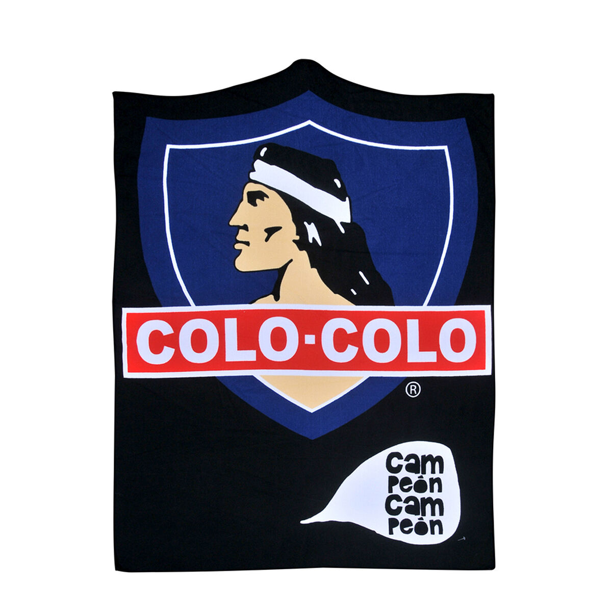 Toalla Playa Mf. C/Forma 93X130 Cm Colo-Colo Indio