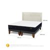 Cama Europea CIC Base Dividida King Premium + Respaldo Milan Alpino