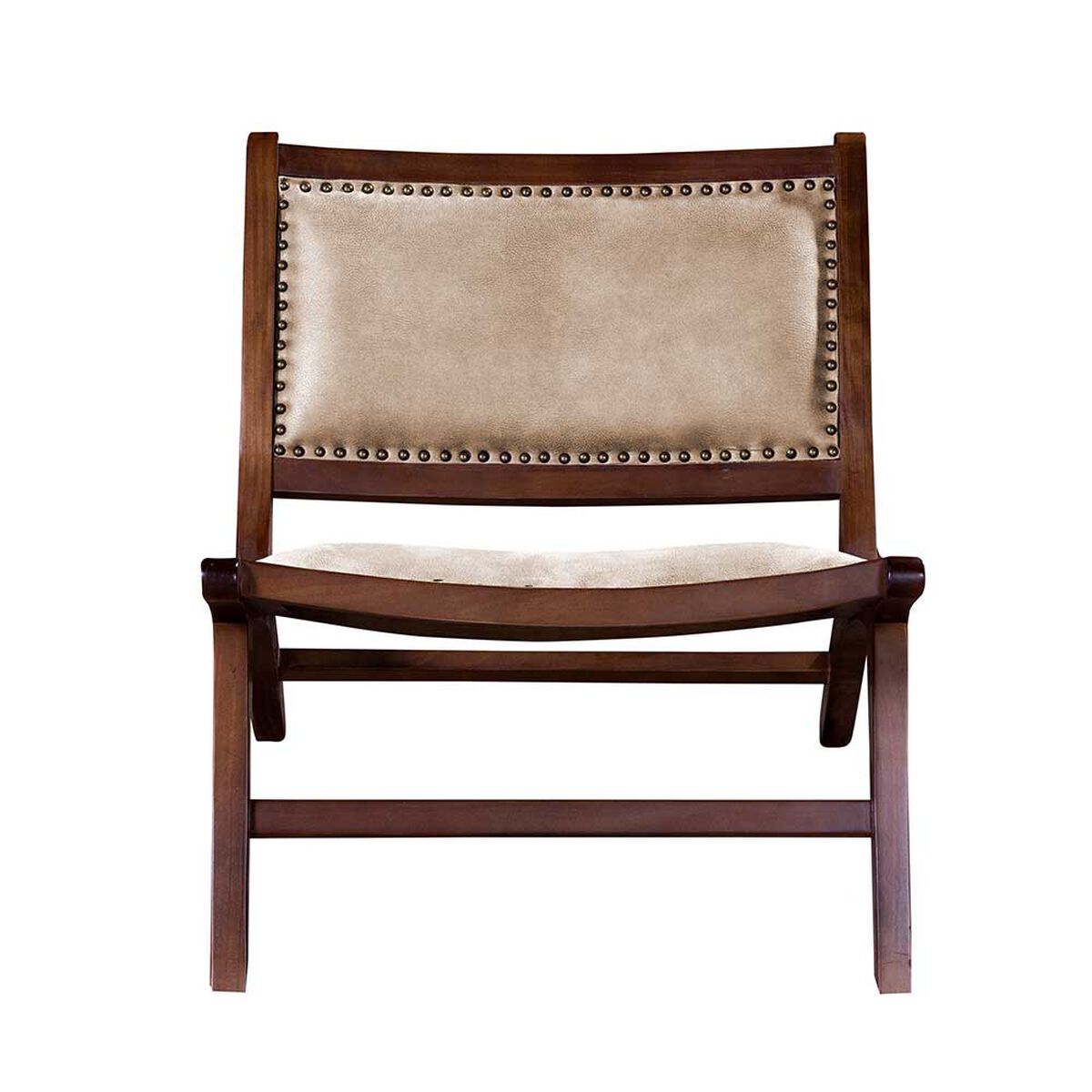 Sitial Latam Home Hannover Cuero Kentucky 1 Cuerpo Beige